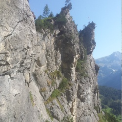 Klettersteig Allmenalp ob Kandersteg, 2015